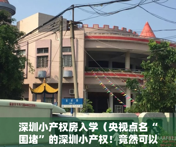 深圳小产权房入学（央视点名“围堵”的深圳小产权！竟然可以入读深外？房价飞涨到停摆！）