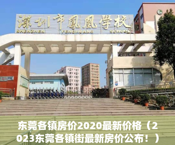 东莞各镇房价2020最新价格（2023东莞各镇街最新房价公布！）(2021东莞各镇区房价)