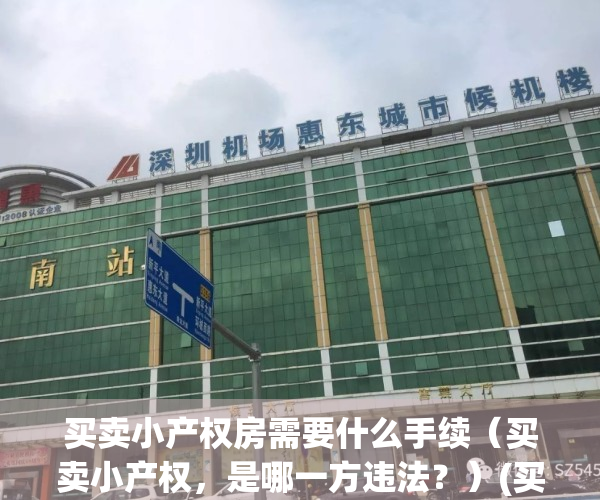 买卖小产权房需要什么手续（买卖小产权，是哪一方违法？）(买卖小产权房子怎样写协议)