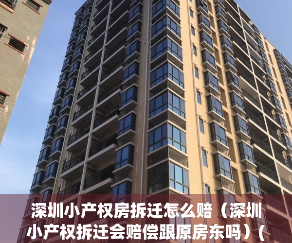 深圳小产权房拆迁怎么赔（深圳小产权拆迁会赔偿跟原房东吗）(深圳小产权房拆迁补偿)