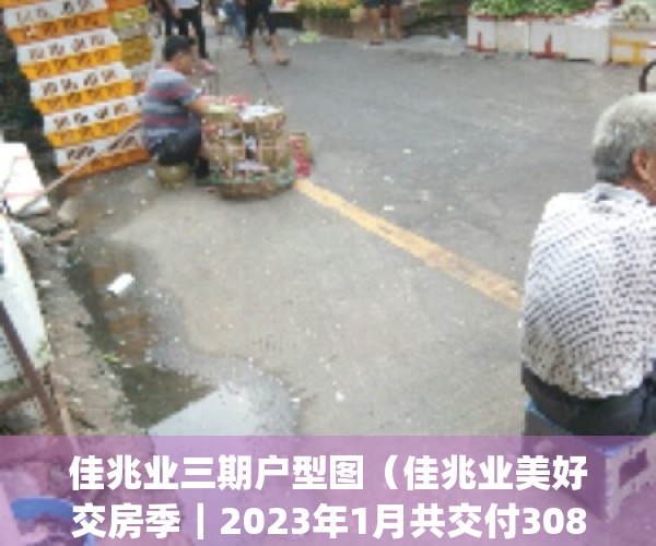 佳兆业三期户型图（佳兆业美好交房季｜2023年1月共交付3089套房）(佳兆业新楼盘)