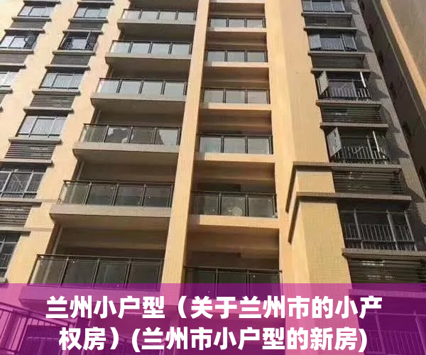 兰州小户型（关于兰州市的小产权房）(兰州市小户型的新房)