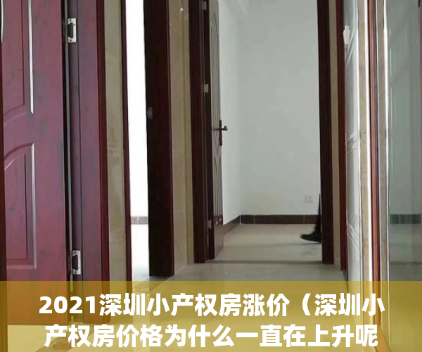 2021深圳小产权房涨价（深圳小产权房价格为什么一直在上升呢？）(深圳小产权房房价涨得好快)