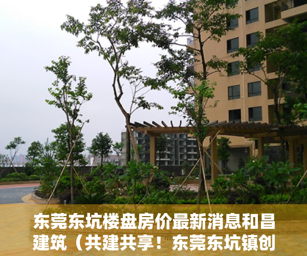 东莞东坑楼盘房价最新消息和昌建筑（共建共享！东莞东坑镇创新方式方法破解小区管理难题）