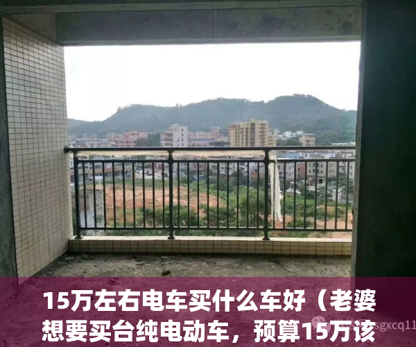 15万左右电车买什么车好（老婆想要买台纯电动车，预算15万该怎么选？）(15万以内纯电动车推荐)